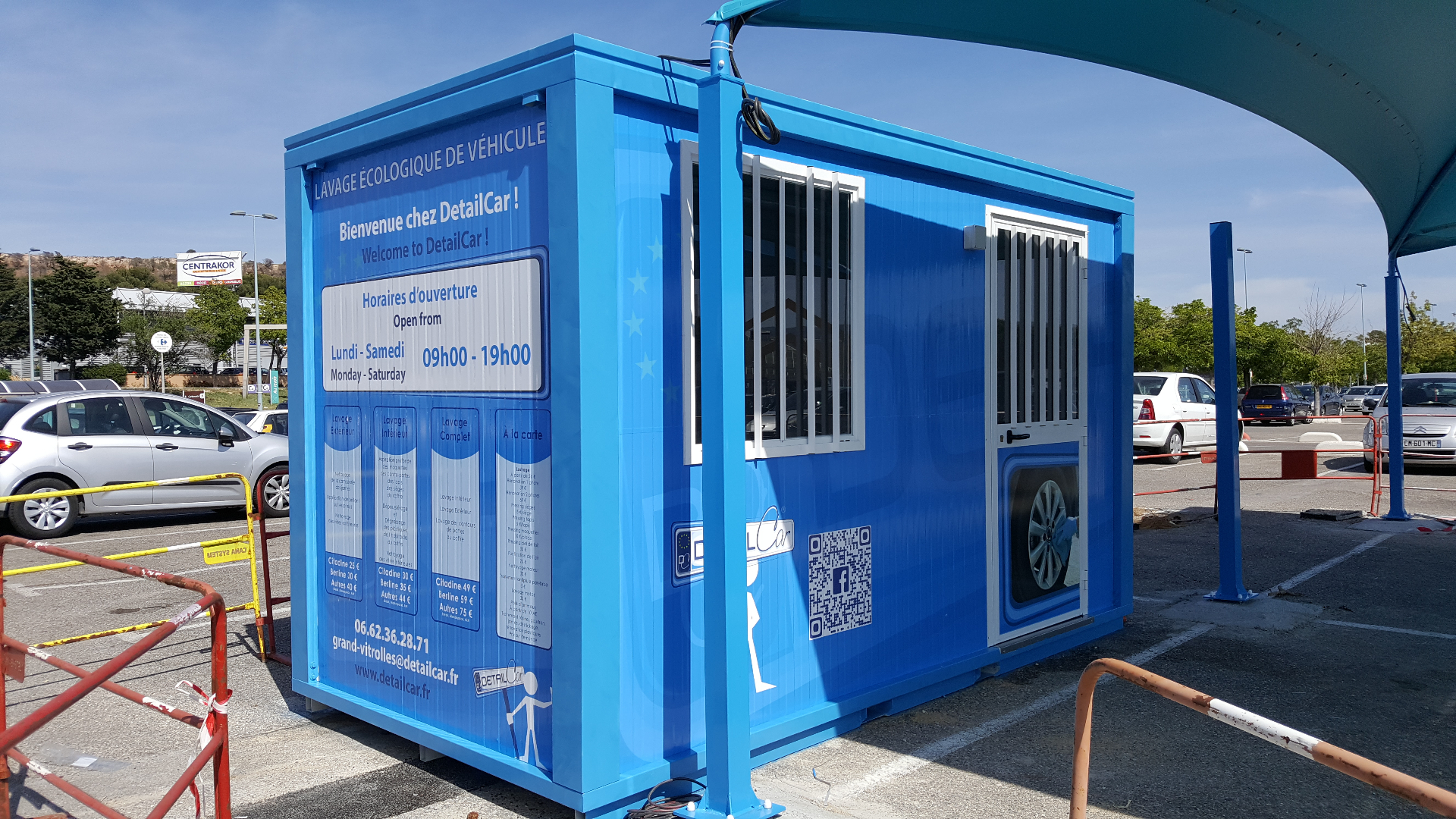 Habillage container DetailCar